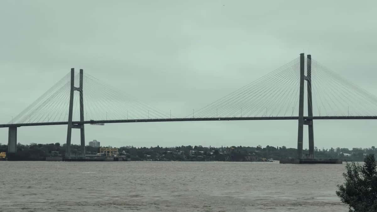 Pont Rosario-Victoria sur le Paraná, Rosario Argentine